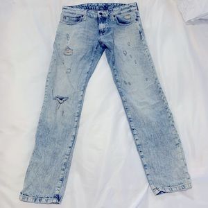 RALPH LAUREN DENIM & SUPPLY distressed jeans